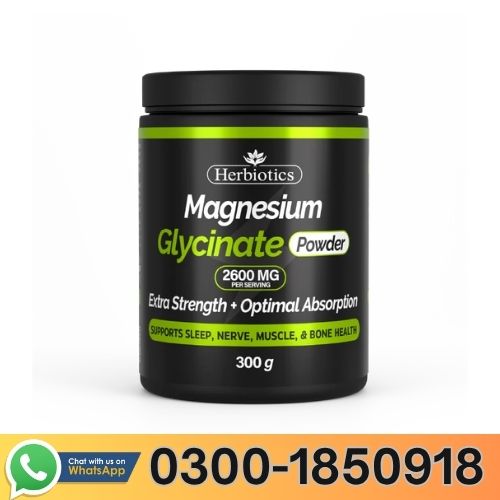 Herbiotics Magnesium Glycinate Powder In Pakistan