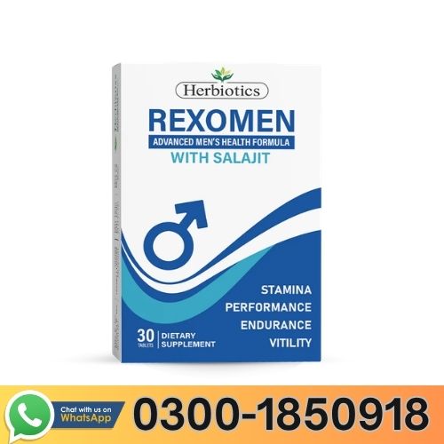 Herbiotics Rexomen With Shilajit Tablets In Pakistan