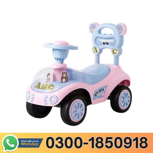 Kids Twilight Push Car With Lights & Music ABC In Pakistan