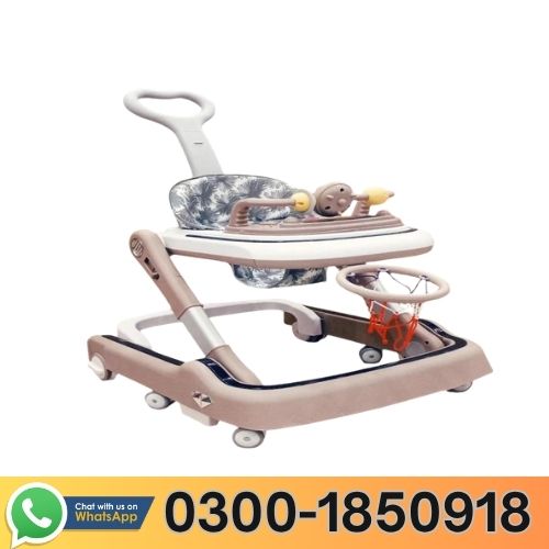 2 in 1 Baby Walker With Basketball Hoop In Pakistan