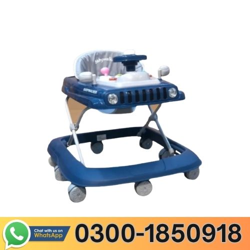 Multi-Functional Car Shape Baby Walker In Pakistan