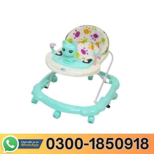 Cute Cat Theme Baby's Walkers In Pakistan